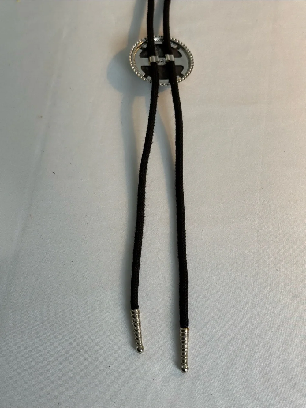 BOY SCOUTS OF AMERICA Cub Scouts Vintage Bolo Tie Pewter Wolf